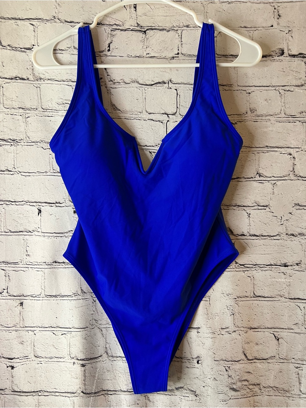 Shein Royal Blue One Piece Bathing Suit Size Large